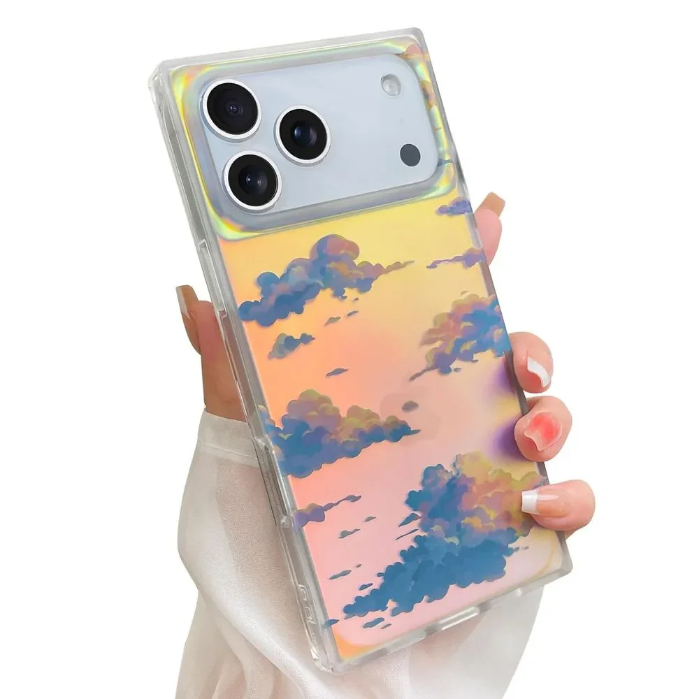 IPhone 17 Pro Max Case With Iridescent Cloud Pattern Design, 20G184PH022